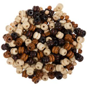 360 Piece Multi-color Wood Bead for DIY Jewelry